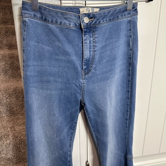 Free People Just Float On Flare Jeans /Jericho blue - Picture 7 of 11